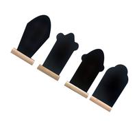 3pcs Tombstone Forma Lavagne Desktop Decori Desktop Segni Segnali di messaggio