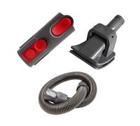 3pcs tubo di prolunga e adattatore for spazzole for animali domestici for DC31 DC34 DC35 DC44 DC58 DC59 V6 V7 V8 vuoto