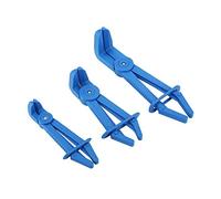 3Pcs Tubo Flessibile Set Strumenti Serraggio Freno Carburante Water Line Pinze Pinch-Off Kit Pinze Set Morsetti (Blue)