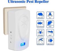 3pcs Ultrasonic Pest Repeller Indoor, Electronic Pest Reject Ultrasonic Plug in, Mice Repellent for House, Pest Control for Insect, Roach, Spider
