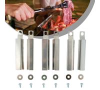 3pcs Universale Gas Griglia Crossover Tubo Canale Bruciatori Per for