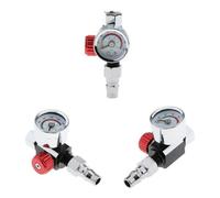 3Pcs Universale Spray Pistola Aria Regolatore di Pressione Regolazione Controllo