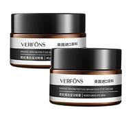 3pcs Verfons Firming Eye Cream, Verfons Snake Venom Firming Eye Cream, Verfons Firming Eye Cream for Bags, Anti Aging Eye Bag Cream, Instant Remove Eye Bags sbiadisce linee sottili e rughe (2PCS)