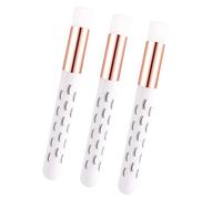 3pcs Viaggio Friendly Brush Cleansers Ergonomico Mousse Spazzole Per Strumenti di Trucco Quotidiano Delicato Su Fibre Pennello Delicato Trucco Cleaner Schiume