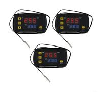 3PCS W3230 Termostato Digitale -50~120°C Riscaldamento(110V-220V) | Modalità doppio riscaldamento/raffreddamento, range -50 a 120°C, display LCD chiaro, uso universale