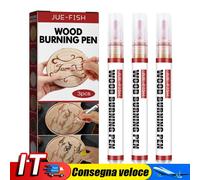3pcs Wood Burning Pen DIY Charring Pen Woodcut Pens Art Pyrography Supplies IT