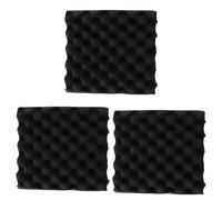 3pezzi 25X25X5CM Schiuma per Isolamento Acustico Schiuma per Uova Studio Acustico Schiuma Acustica Isolamento