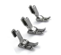 3pieces Steel Presser Feet Stitching Set for Industrial Sewing Machine Efficient and Accurate Foot