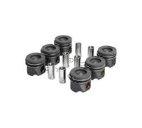 3Pistone E Anelli Compatibile Con 3.0 L V6 DOHC OM246 CLS350 | Materiali 3 Montaggio Diretto | Componente Motore Set Pistone e Anelli Adatto 3(STD)