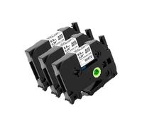 3pk 6pk Riflettimento del tubo di restringimento di calore Compatibile con HSE-231 HSE-2111 HSE-631 6-24 mm per PT-E550W E300 E500 P750WVP P900 P950W e modelli simili(9mm white 3pk)