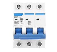 3Pole 32A 400V DZ47-63 Protezione interruttore manuale e protezione automatica da cortocircuito for perdite