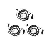 3pz 2.5mm Throat Microfono Auricolare Auricolare Mic PTT per Walkie Talkie Radio TLKR T5 T80 T60 T6 T8 Talkabout MR350R T6500