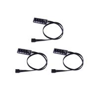3pz 40 cm da 1 un 5 4 Pin TX4 PWM Fan CPU HUB Splitter PC Case Chasis Cooler Prolunga Controller Controller