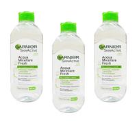 3 pz Garnier Skin Active Acqua Micellare Fresh Strucca+Purifica+Opacizza 400ml