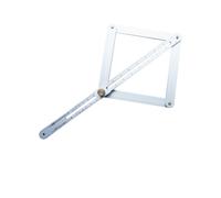 3Pz Angoli in Metallo Argento Per Uso Professionale