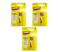 3pz CARMEX MOISTURISING LIP BALM Balsamo labbra SPF 15 Classic
