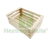 3PZ CASSETTA IN LEGNO CM.30X20X10H.: