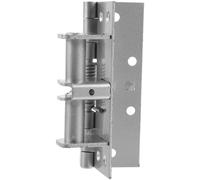 3Pz Cerniere Automatiche Argento in Acciaio Manganese Per Porta Casa