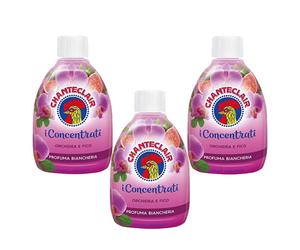 3pz CHANTECLAIR I CONCENTRATI Profuma biancheria Orchidea e Fico 220ml