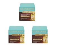 3pz CLINIANS CREMA E OLIO crema viso nutriente non grassa con Olio di Argan 50ml