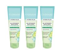 3pz CLINIANS Gel Detergente Esfoliante viso pelli miste e grasse 150ml NUOVI