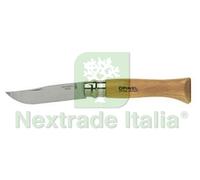 3PZ COLTELLI "OPINEL" INOX TRADIZIONE CON VIROBLOC N°08 LAMA DA CM.8,5: