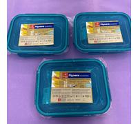 3pz Contenitore Frigoverre evolution rettangolare 23 x 18 cm bormioli