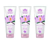3pz Crema corpo profumata Giardino dei Sensi Magnolia soave 250ml