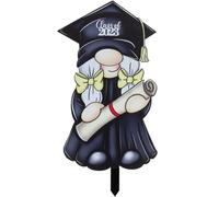 3Pz Decorativi Laurea Giardino Misti Per Torta E Festa