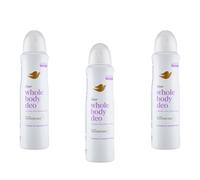 3pz Dove whole body deo deodorante spray lavanda e camomilla 150ml
