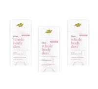 3pz Dove whole body deo deodorante stick per il corpo lampone e rosa 75ml