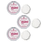 3pz ESSENCE Cipria Viso All about matt fixing effetto opacizzante compact 8g