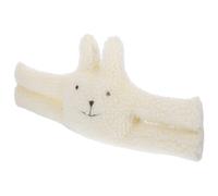 3Pz Fermaporta Clip Anticollisione Giraffa Cartoon Bianco Per Camera