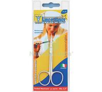 3PZ FORBICE MANICURE SUPER DE LUCA ACCIAIO CM 9 3,5":
