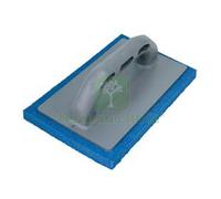 3PZ FRATTONE SPUGNA BLU MANICO PLASTICA CM.22X14:
