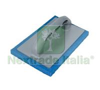 3PZ FRATTONE SPUGNA BLU MANICO PLASTICA CM.22X14: