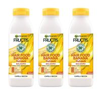 3pz Garnier Hair Food Balsamo Banana nutriente capelli secchi 350ml