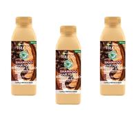 3pz Garnier Hair Food shampoo Burro di Cacao rigenera capelli ricci 350ml