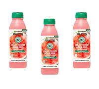 3pz Garnier Hair Food Shampoo capelli Anguria rivitalizzante capelli fini 350ml