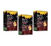 3pz Garnier Olia colorazione permanente 7.25 ROSSO RUBINO colore capelli