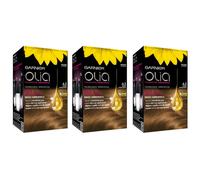 3pz Garnier Olia colorazione permanente capelli 6.3 Castano chiaro dorato