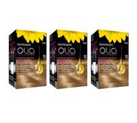 3pz Garnier Olia colorazione permanente capelli 8.0 Biondo Chiaro