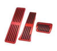 3pz Gas Acceleratore Freno Piede Riposo Pedale per Ford Explorer, Rosso