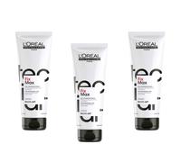 3pz Gel capelli professionale L'Oreal Fix Max tecni.art look liscio lucido 200ml
