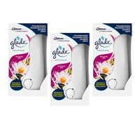 3pz GLADE diffusore spray ambiente relaxing zen + ricarica 18ml
