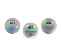 3pz HELEN SEWARD Quick&Easy SHINE WAX + VELVET PASTE + CREATIVE MUD 100ml