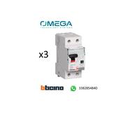 3pz INTERRUTTORI MAGNETOTERMICO DIFFERENZIALE BTDIN-RS GC8813AC 10-16-20-25-32 A