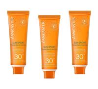 3pz LANCASTER SUN SPORT Gel invisibile viso SPF30 50ml