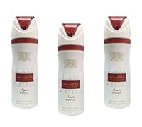 3pz Lattafa Ana Abiyedh Rouge deodorante profumato spray unisex 200ml