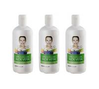 3pz Latte dopocera post epilazione corpo Xanitalia Premium Aloe vera 500ml